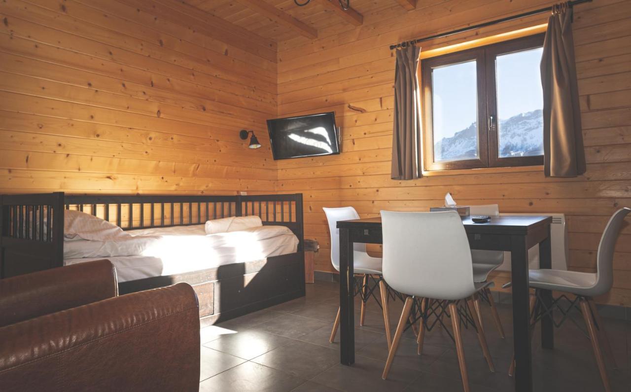 Le Loup Blanc Hotel Pra Loup Exterior foto